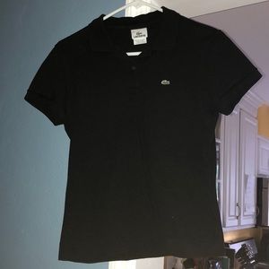 Lacoste black polo